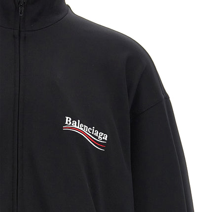 Balenciaga Black Polyamide Sweatshirt