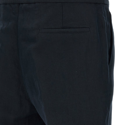 Brunello Cucinelli Blue Linen Casual Pants