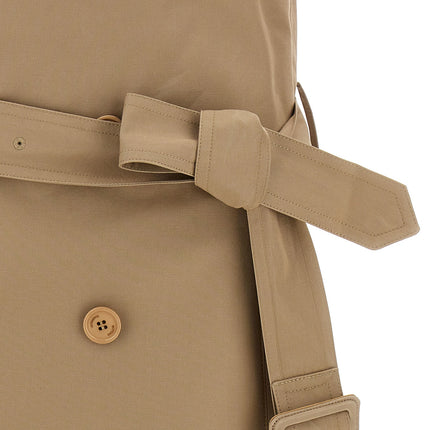 Vetements Beige Cotton Midi Skirt