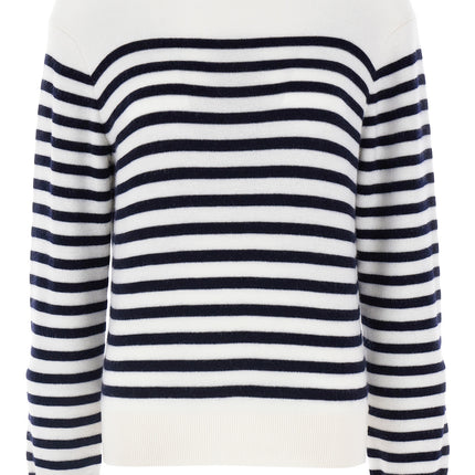 Khaite Bicolor Cashmere Cardigan