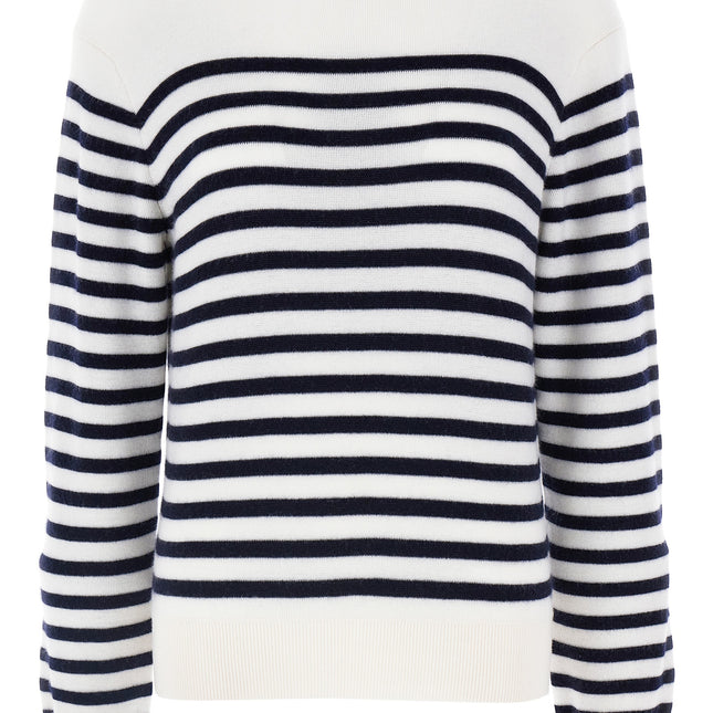 Khaite Bicolor Cashmere Cardigan