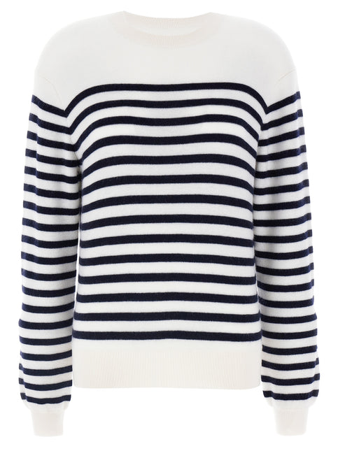 Khaite Bicolor Cashmere Cardigan