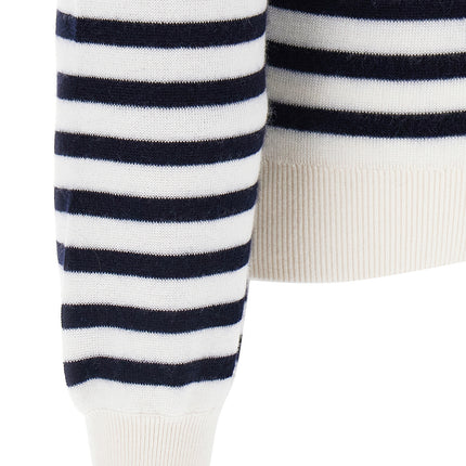Khaite Bicolor Cashmere Cardigan