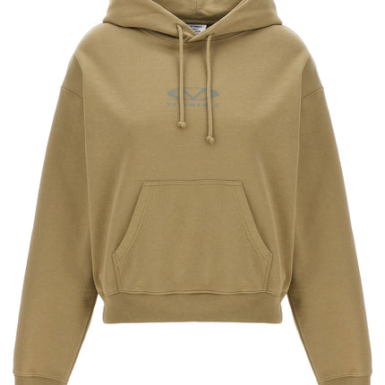 Vetements Beige Cotton Hoodie