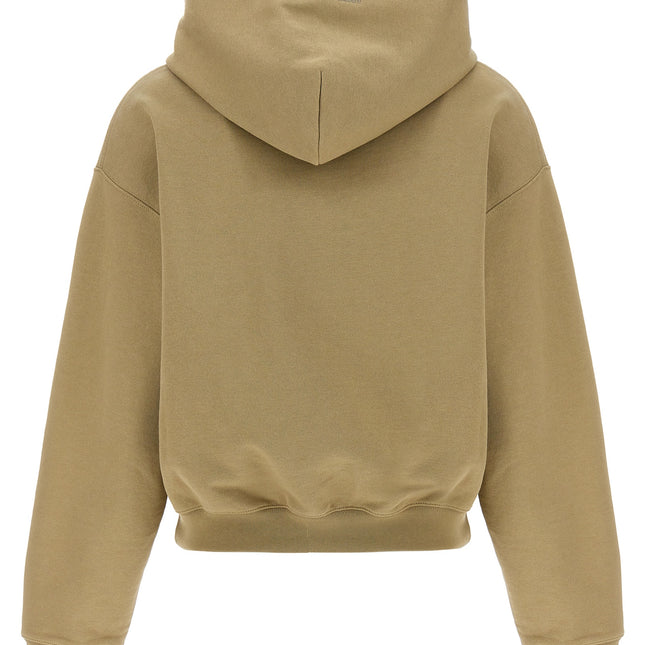 Vetements Beige Cotton Hoodie