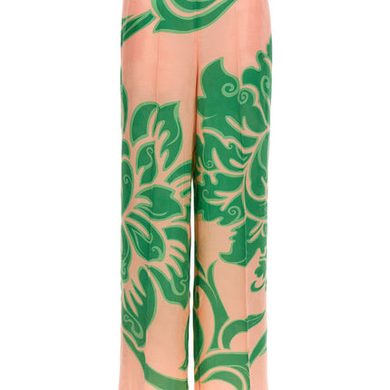 Etro Multicolor Viscose Casual Pants