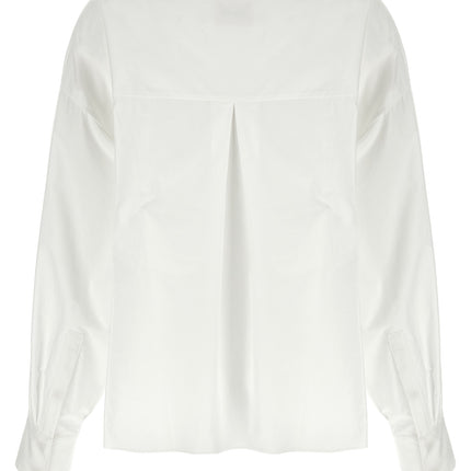 Khaite White Cotton Blouse