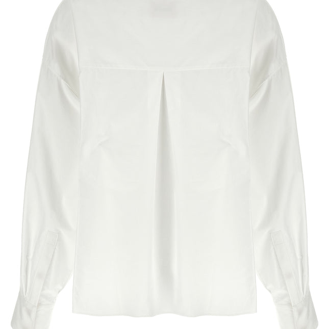 Khaite White Cotton Blouse