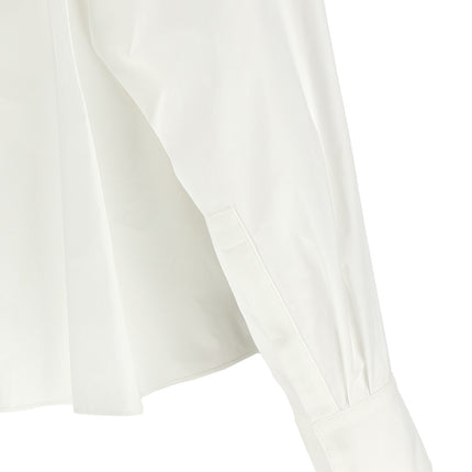 Khaite White Cotton Blouse