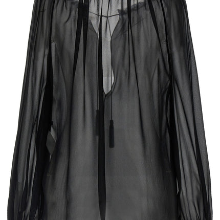 Tom Ford Black Silk Blouse