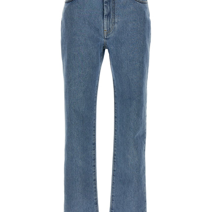 Loulou De Saison Blue Organic Cotton Straight-Leg Jeans