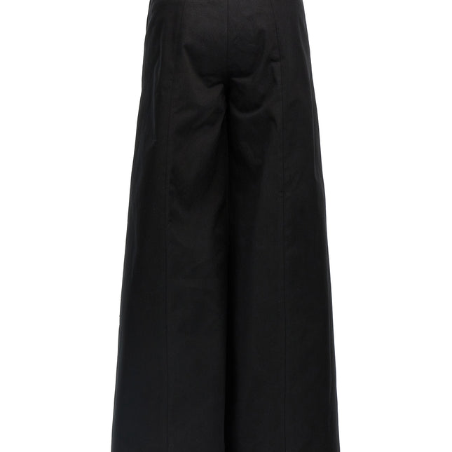 THELATEST Black Cotton Casual Pants