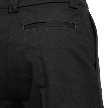 THELATEST Black Cotton Casual Pants