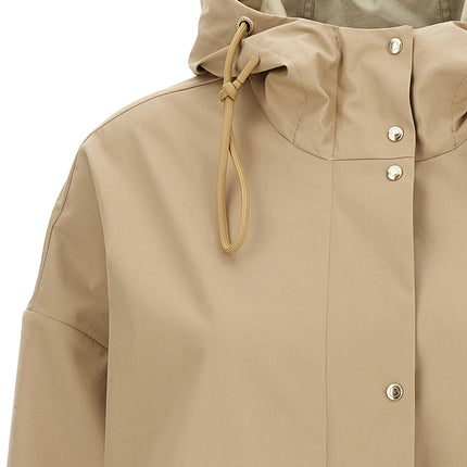 Moncler Beige Cotton Parka