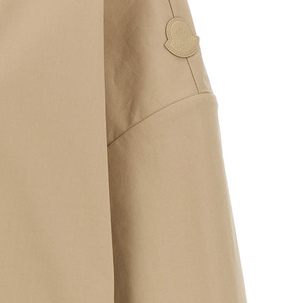 Moncler Beige Cotton Parka