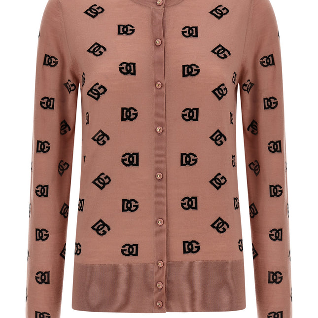 Dolce & Gabbana Multicolor Virgin Wool Cardigan