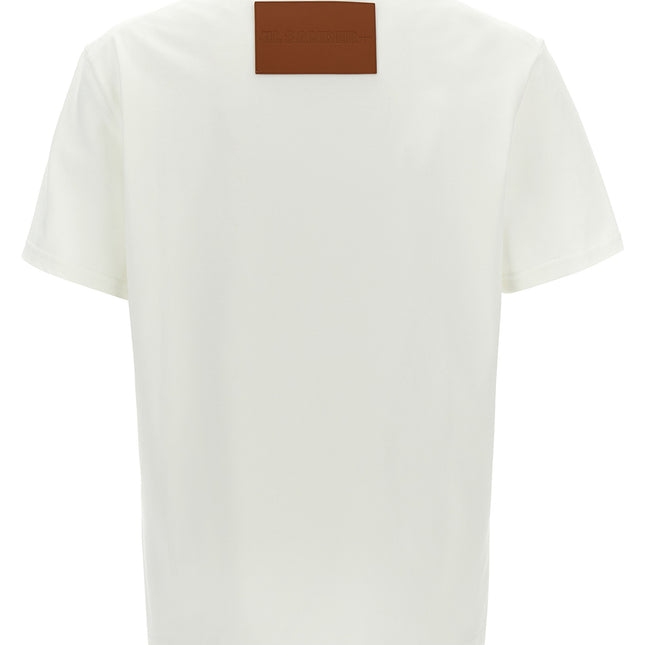 Jil Sander White Cotton T-Shirt