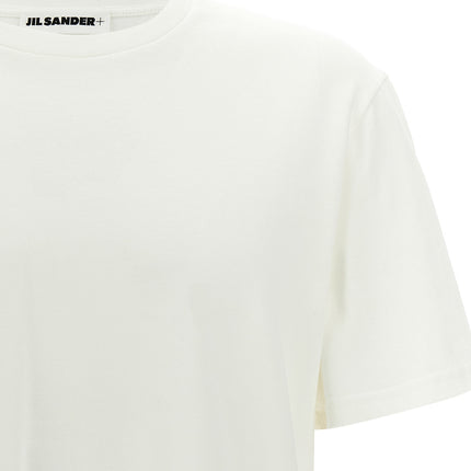 Jil Sander White Cotton T-Shirt