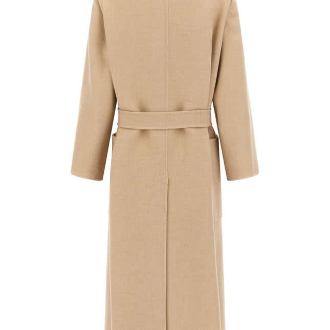 Max Mara Beige Wool Coat