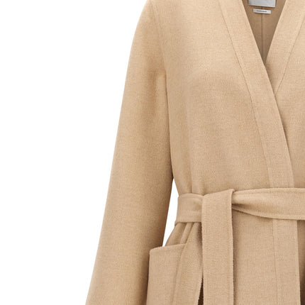 Max Mara Beige Wool Coat