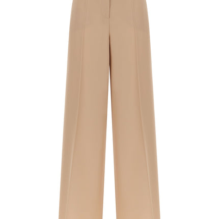 Max Mara Beige Virgin Wool Casual Pants