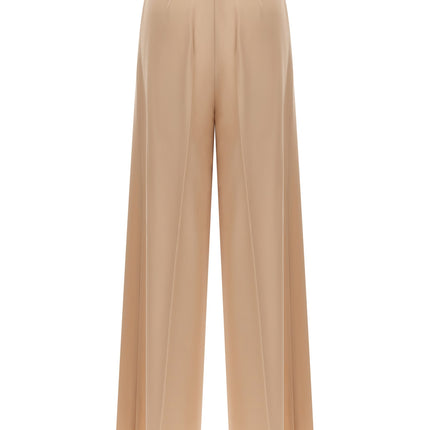 Max Mara Beige Virgin Wool Casual Pants