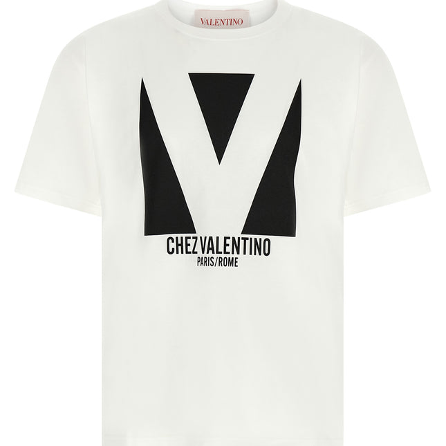 Valentino Garavani Bicolor Cotton T-Shirt