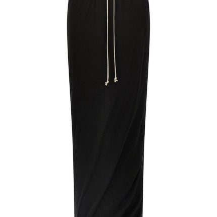 DRKSHDW Black Cotton Mini Skirt