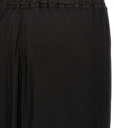 DRKSHDW Black Cotton Mini Skirt
