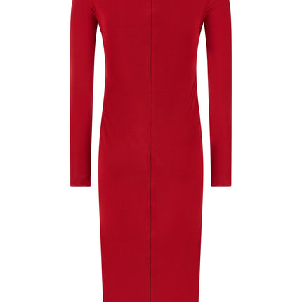 Versace Multicolor Viscose Midi Dress