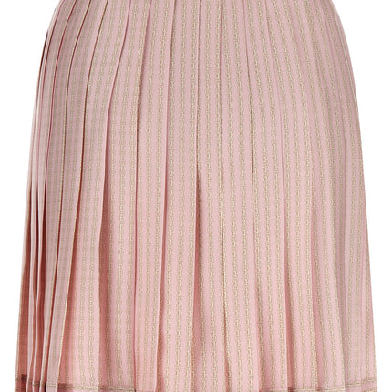 Versace Multicolor Silk Long Skirt