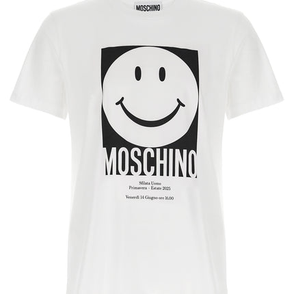Moschino White Cotton T-Shirt