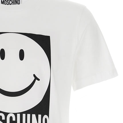 Moschino White Cotton T-Shirt