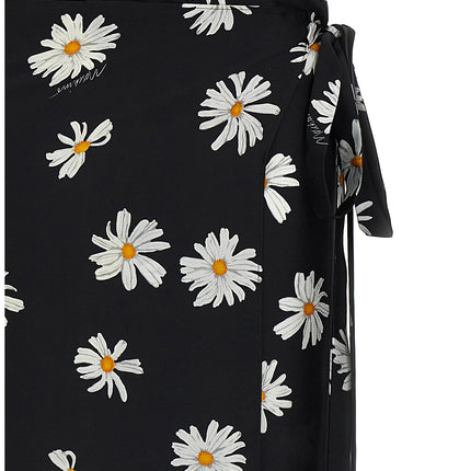 Moschino Multicolor Silk Mini Skirt