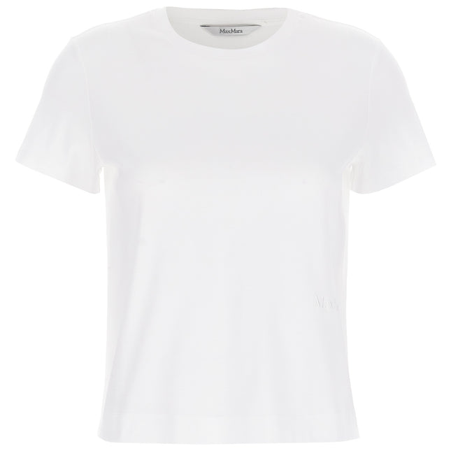 Max Mara White Cotton T-Shirt