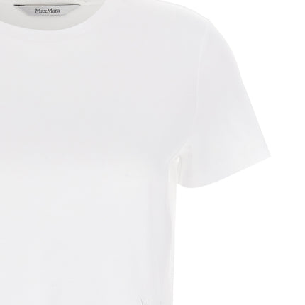 Max Mara White Cotton T-Shirt