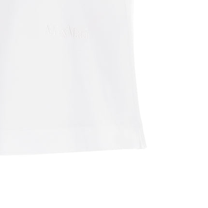Max Mara White Cotton T-Shirt