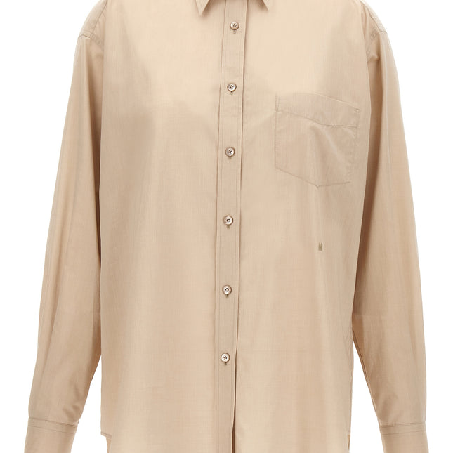 Moschino Beige Cotton Blouse