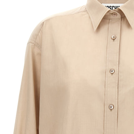 Moschino Beige Cotton Blouse