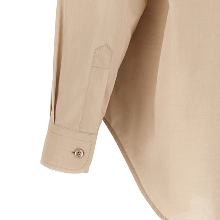 Moschino Beige Cotton Blouse