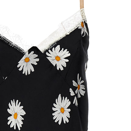 Moschino Black Silk Midi Dress