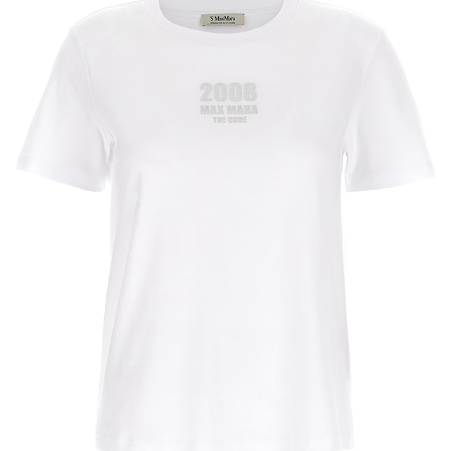 'S Max Mara White Cotton T-Shirt