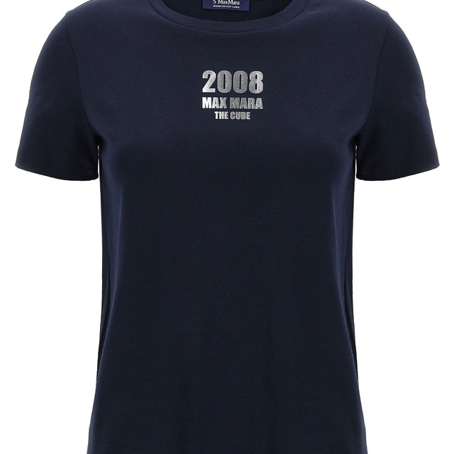 'S Max Mara Blue Cotton T-Shirt