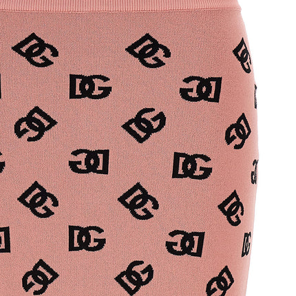 Dolce & Gabbana Multicolor Viscose Midi Skirt