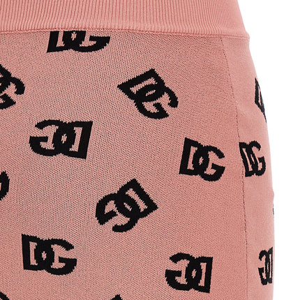 Dolce & Gabbana Multicolor Viscose Midi Skirt