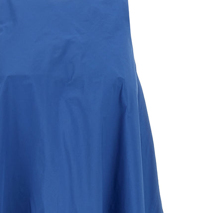 P.A.R.O.S.H. Blue Polyester Long Dress