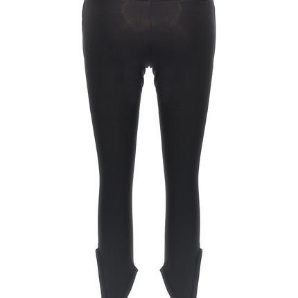 Courrèges Black Polyamide Leggings