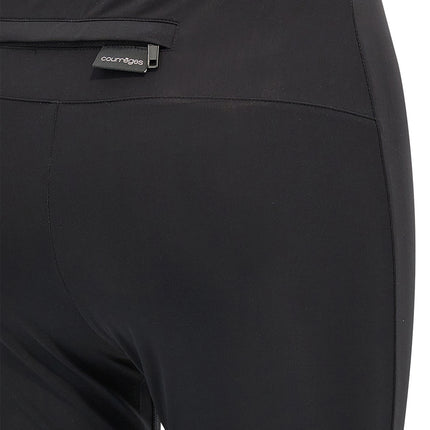 Courrèges Black Polyamide Leggings