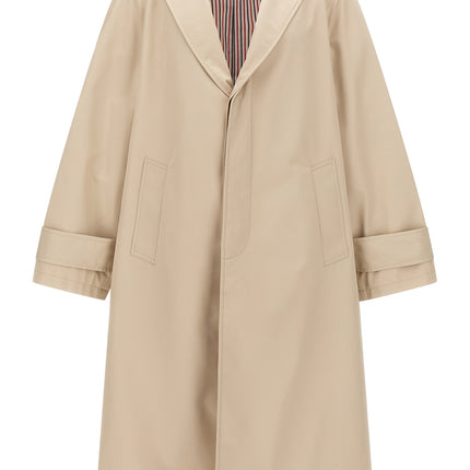 Thom Browne Beige Polyester Coat