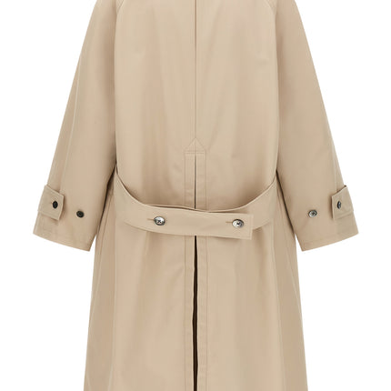 Thom Browne Beige Polyester Coat